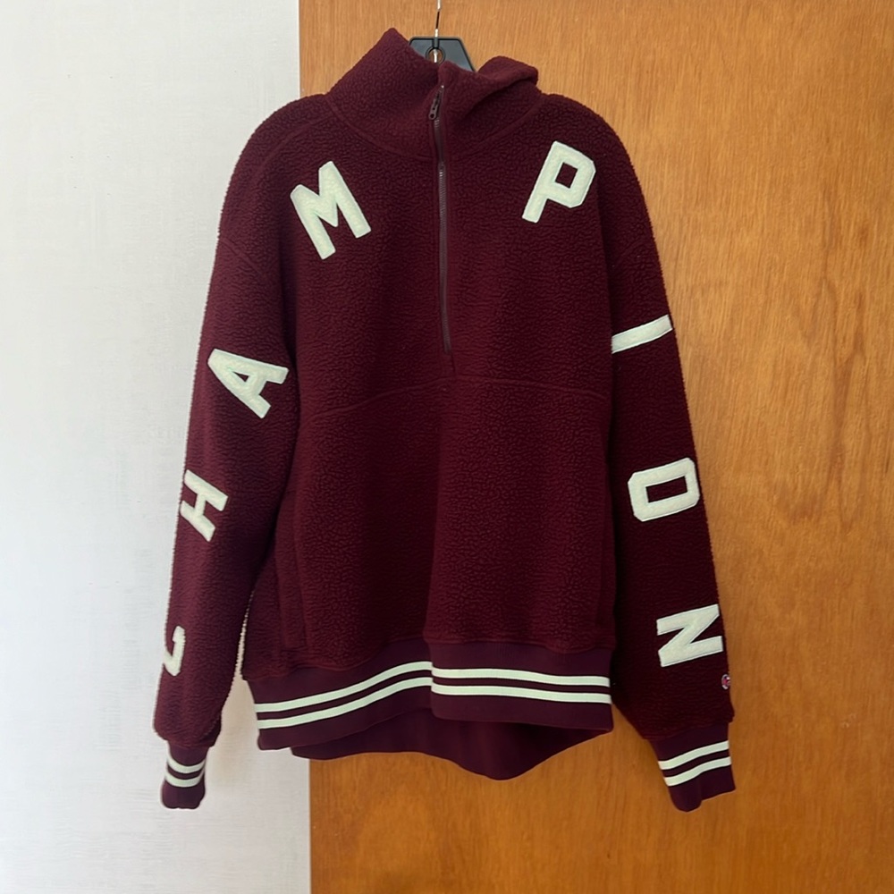 Champion fleece pull over